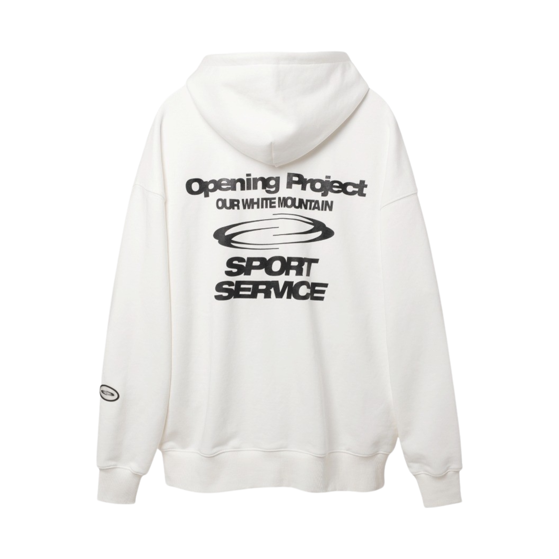 오프닝프로젝트 스포츠 서비스 후디 오프 화이트