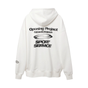 Opening Project Sport Service Hoodie Off White