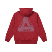 Palace Tri-Lenticular Hood Burgundy - 22FW