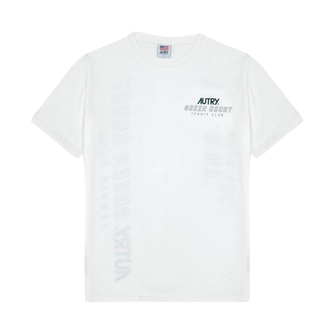 오트리 테니스 클럽 코트 티셔츠 화이트(Autry Tennis Club Court T-Shirt White)