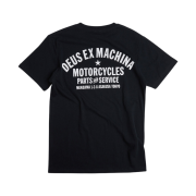 Deus Ex Machina Tokyo Asakusa Address T-Shirt Black