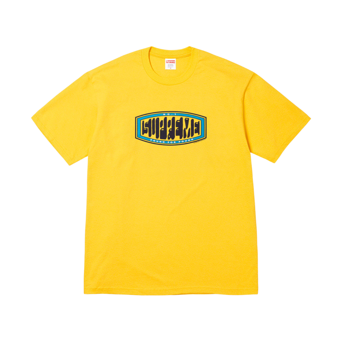 슈프림 파운드 티셔츠 옐로우 - 23FW(Supreme Pound T-Shirt Yellow - 23FW) - 1