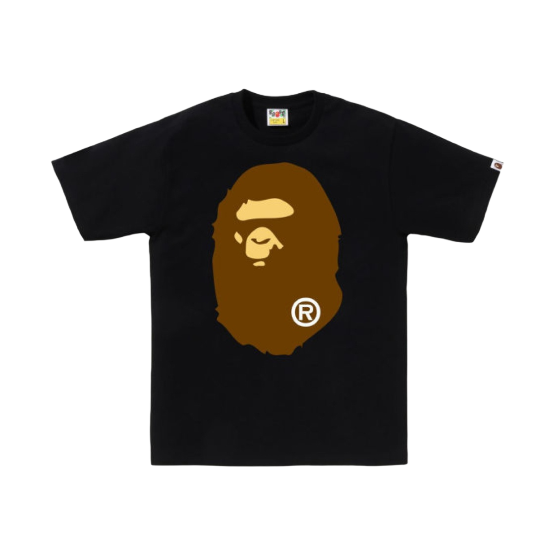 - BAPE Big Ape Head T-Shirt Black - 대표 이미지 #1