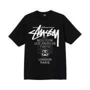 Stussy DSM World Tour T-Shirt Black