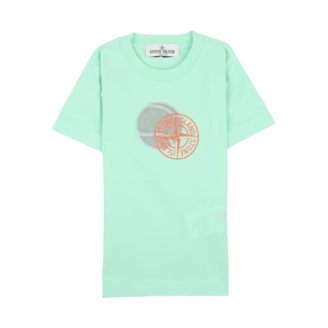 781621070-V0044 (Kids) Stone Island 21070 Basketball T-Shirt Aqua - 23SS