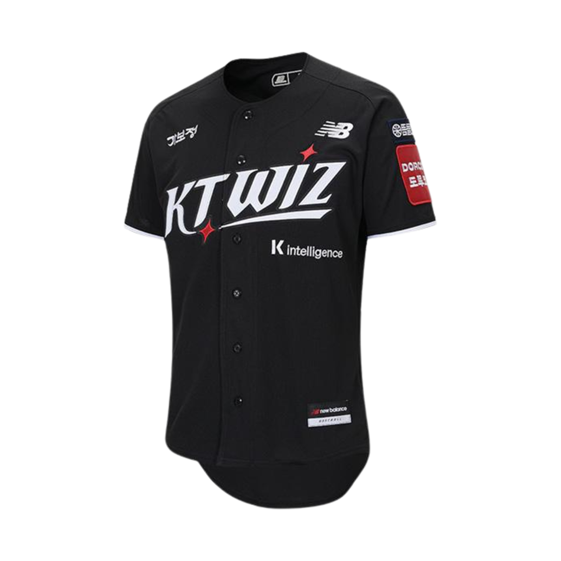 KT 위즈 x 뉴발란스 2025 어센틱 어웨이 유니폼 블랙 (논 마킹 버전)(KT Wiz x New Balance 2025 Authentic Away Uniform Black (Non Marking Ver.))