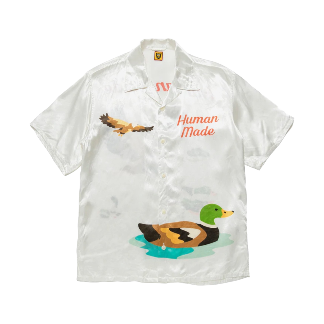 HM23SH011 Human Made Aloha Shirt White