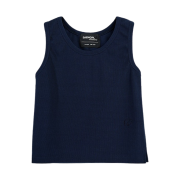 Saenginstudios Heavy Ribbed Sleeveless Shirt Navy