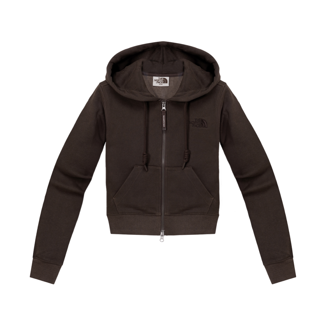 NJ5JQ82K (W) The North Face Dyeing Hood Zip Up Brown