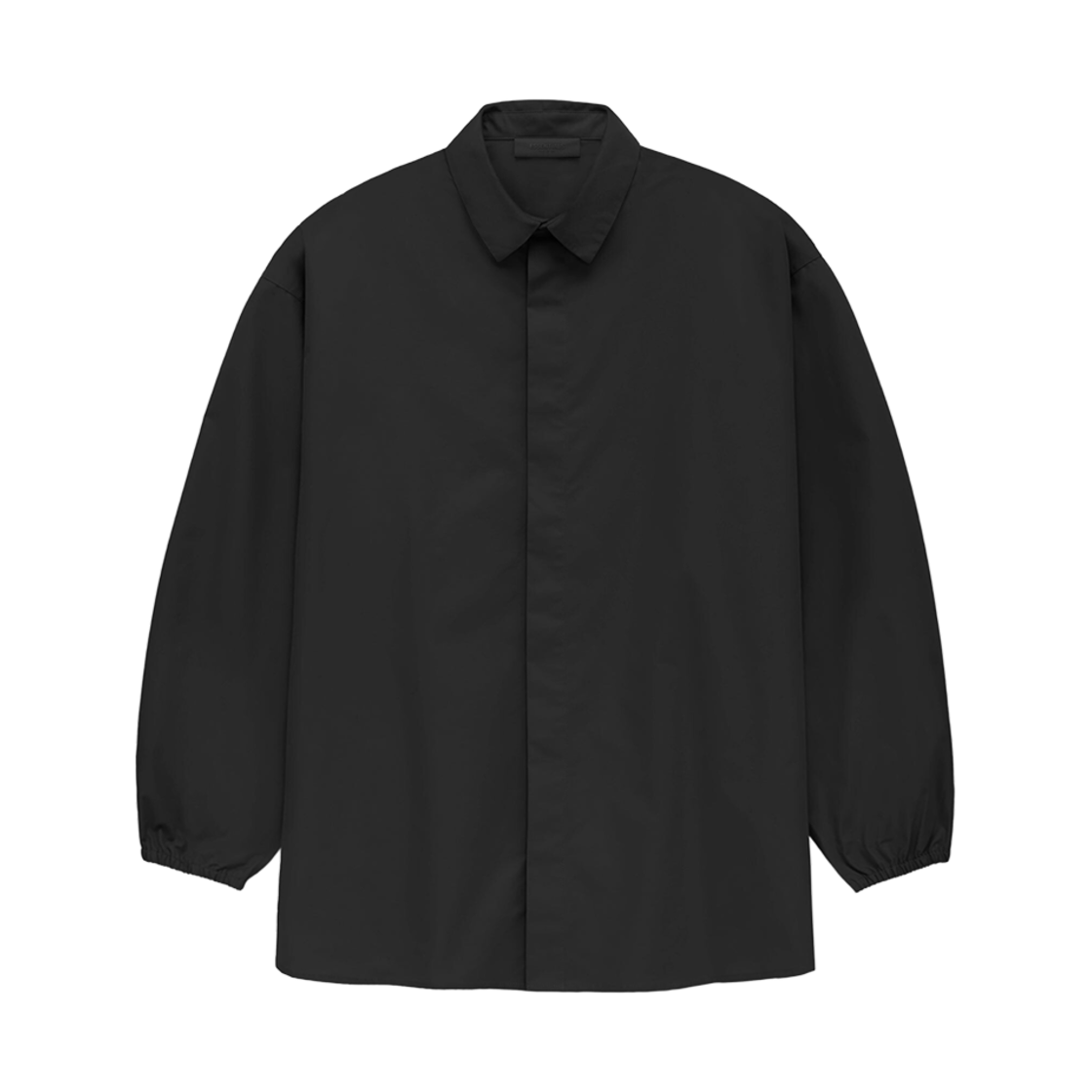 에센셜 버튼 다운 셔츠 제트 블랙 - 23FW