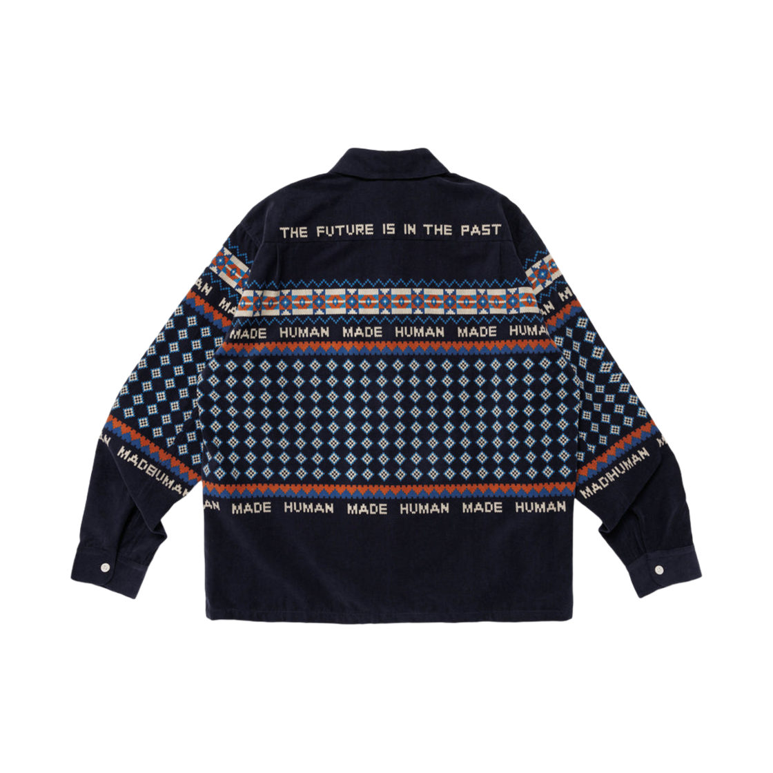 휴먼 메이드 노르딕 셔츠 네이비(Human Made Nordic Shirt Navy) - 2