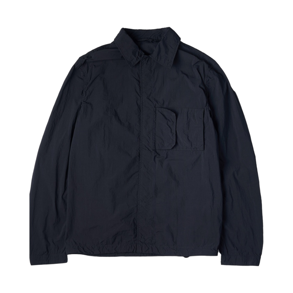 23CTCUC04112-003780-999 Ten C Nylon Tactel Overshirt Black