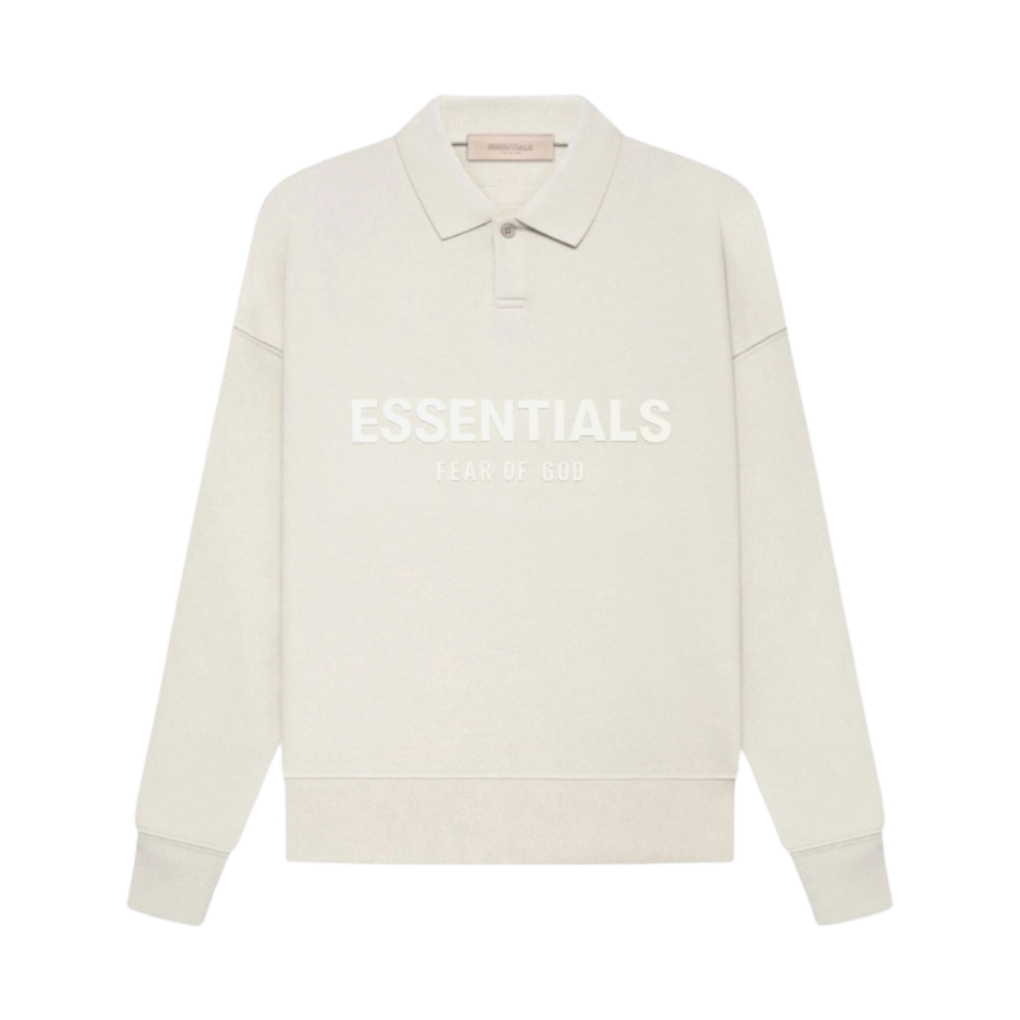 (키즈) 에센셜 롱슬리브 폴로 위트 - 22SS((Kids) Essentials Long Sleeve Polo Wheat - 22SS)