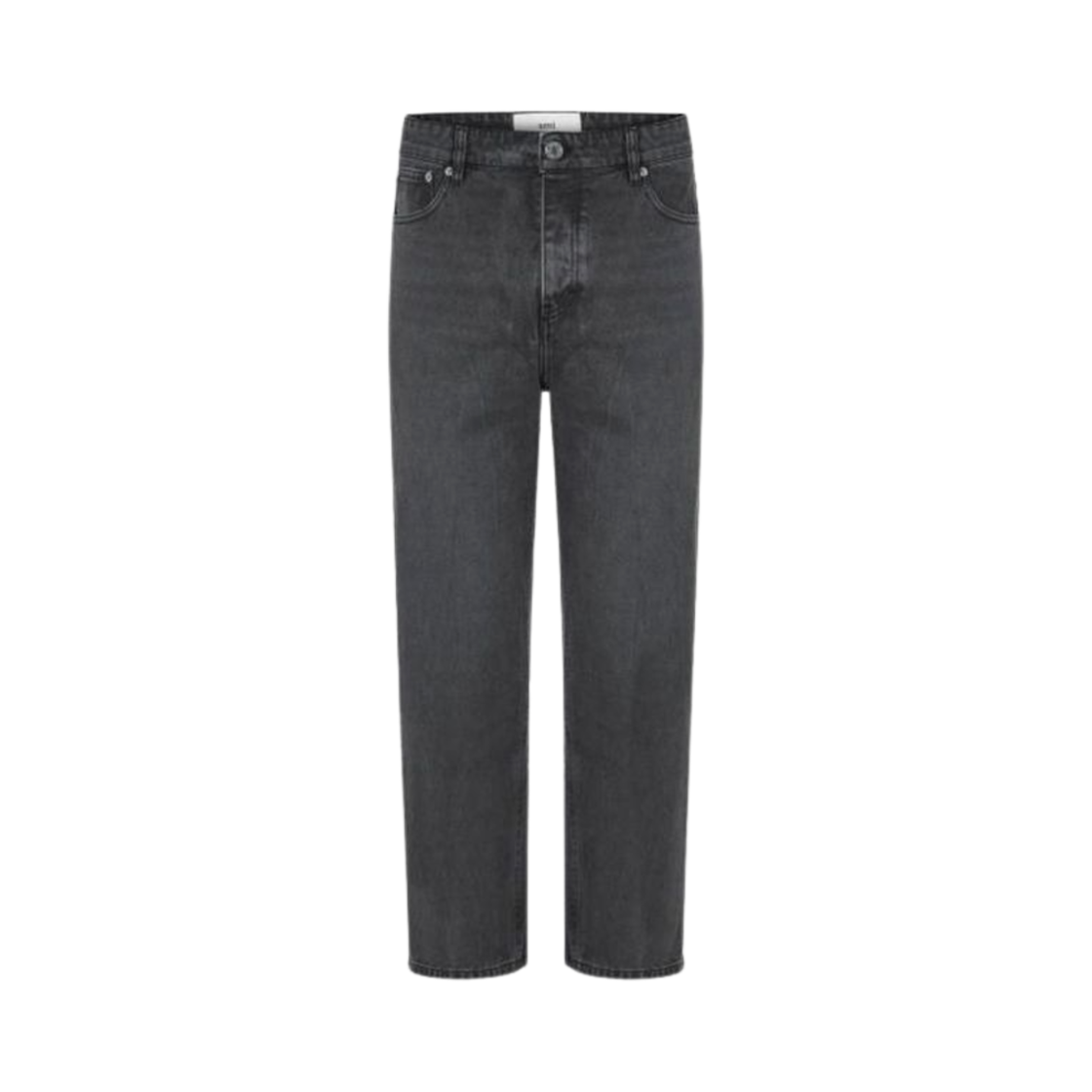 HTR103-CO0037-001 AMI Tapered Fit Jeans Black
