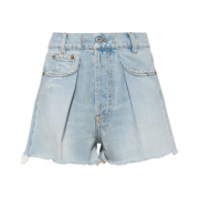 (W) Miu Miu Denim Shorts Light Blue