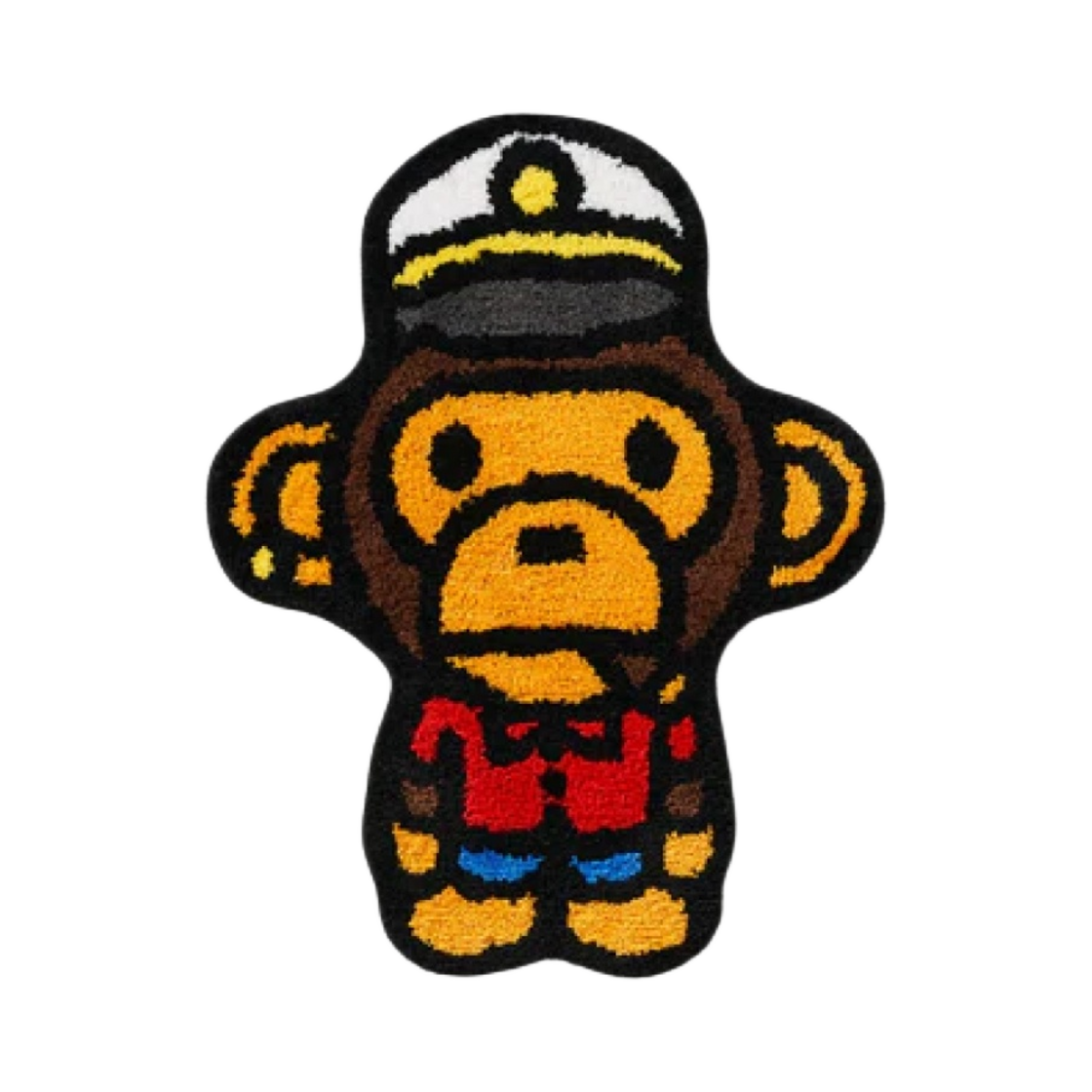 2J73-192-901 BAPE x BAYC Rug Multi