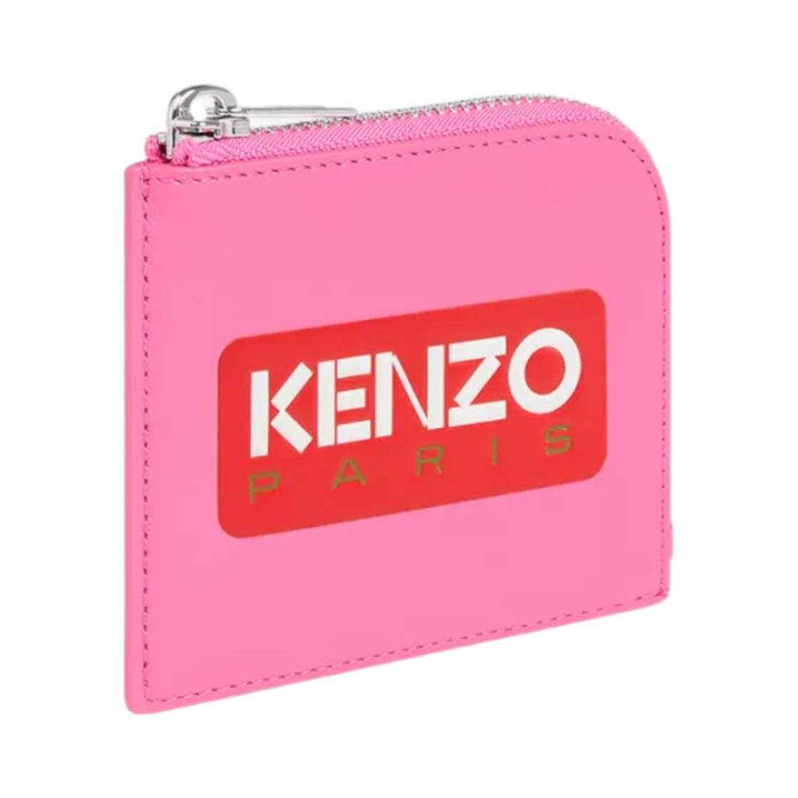 FD55PM823L41-26 Kenzo Paris Leather Wallet Deep Fuschia