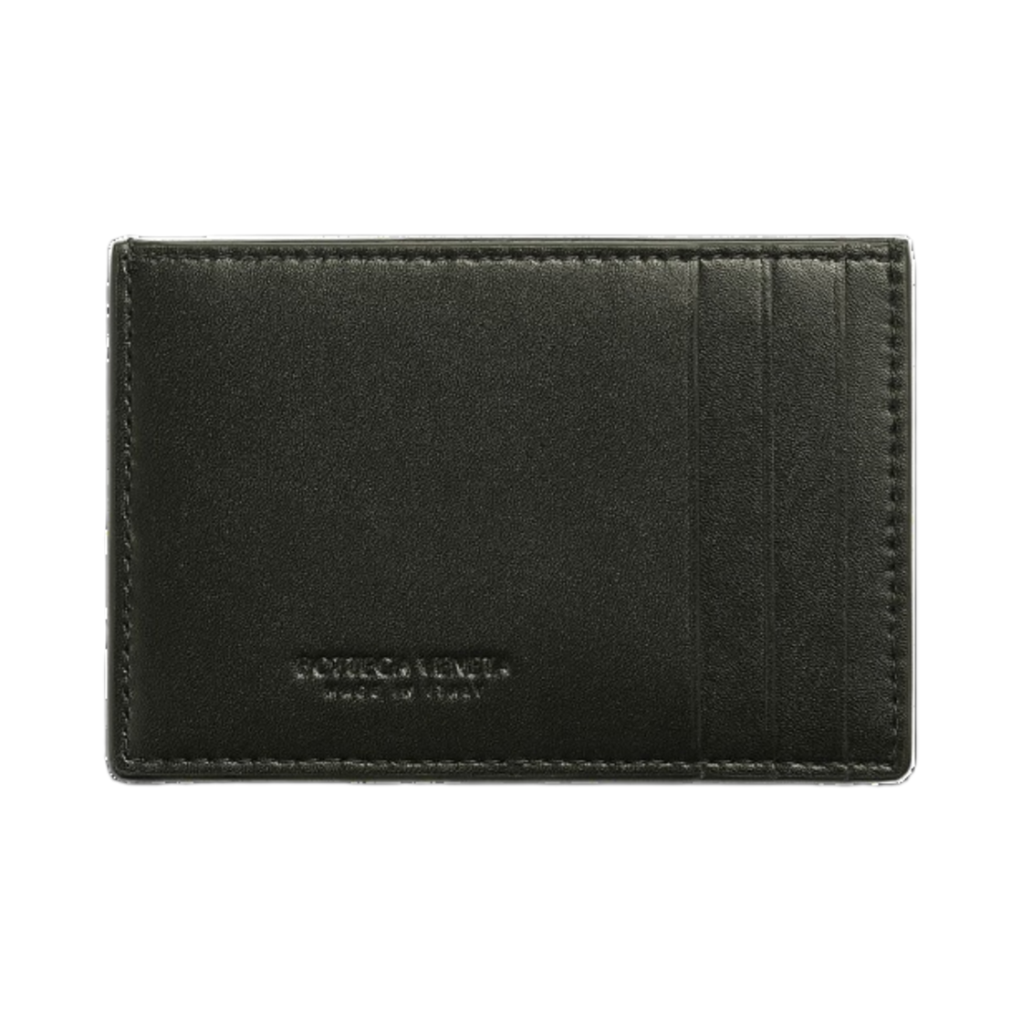 649597VBWD33244 Bottega Veneta Credit Card Case Calfskin Dark Moss - #2