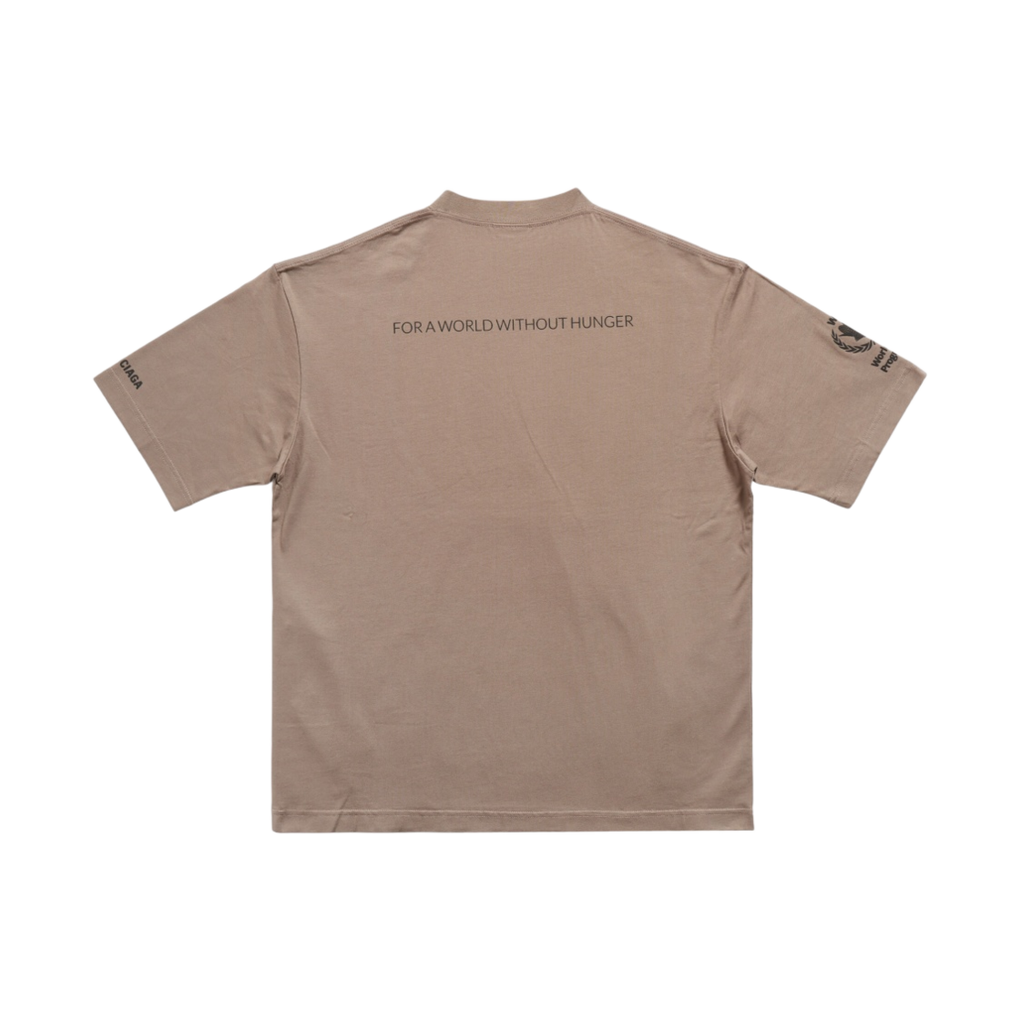발렌시아가 WFP 티셔츠 미디움 핏 베이지(Balenciaga WFP T-Shirt Medium Fit Beige) - 2