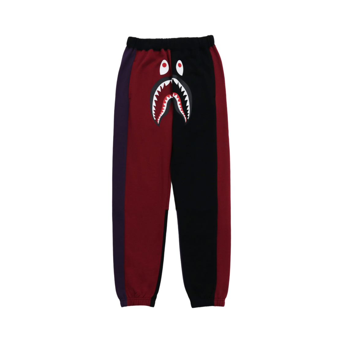 (W) 베이프 크레이지 샤크 스웨트팬츠 블랙((W) BAPE Crazy Shark Sweatpants Black) - 1