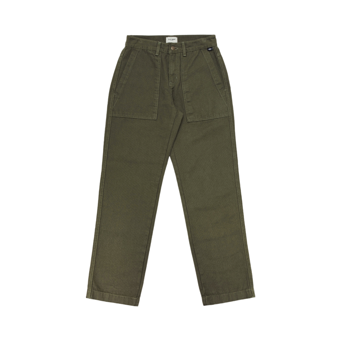 100171_NEW Flatwave Pinn Washed Canvas Pants Khaki