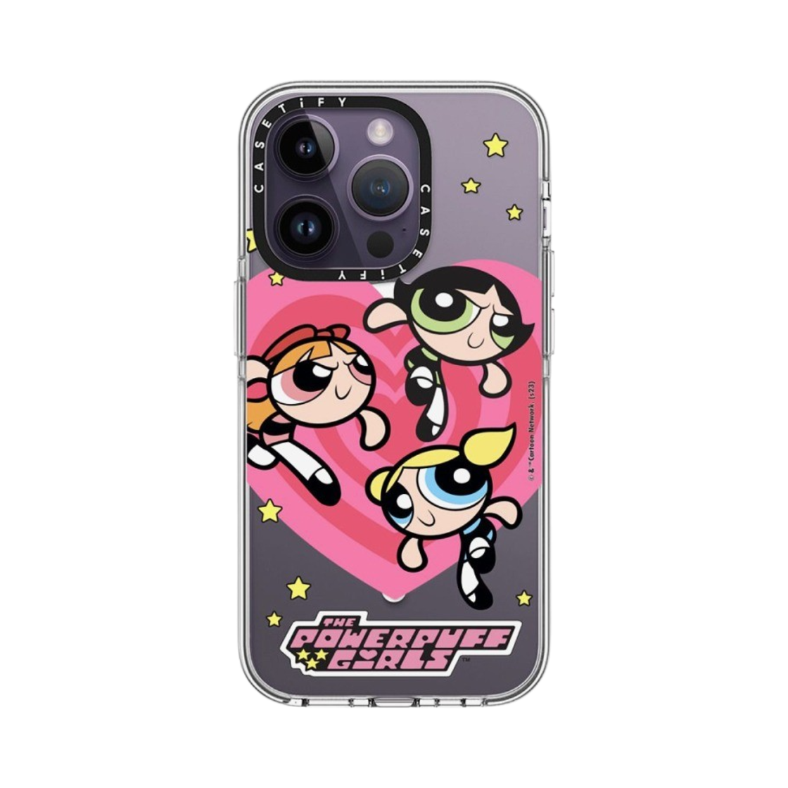 케이스티파이 x 파워퍼프걸 아이폰 하트 클리어 케이스 클리어(Casetify x The Powerpuff Girls iPhone Heart Clear Case Clear) - 2