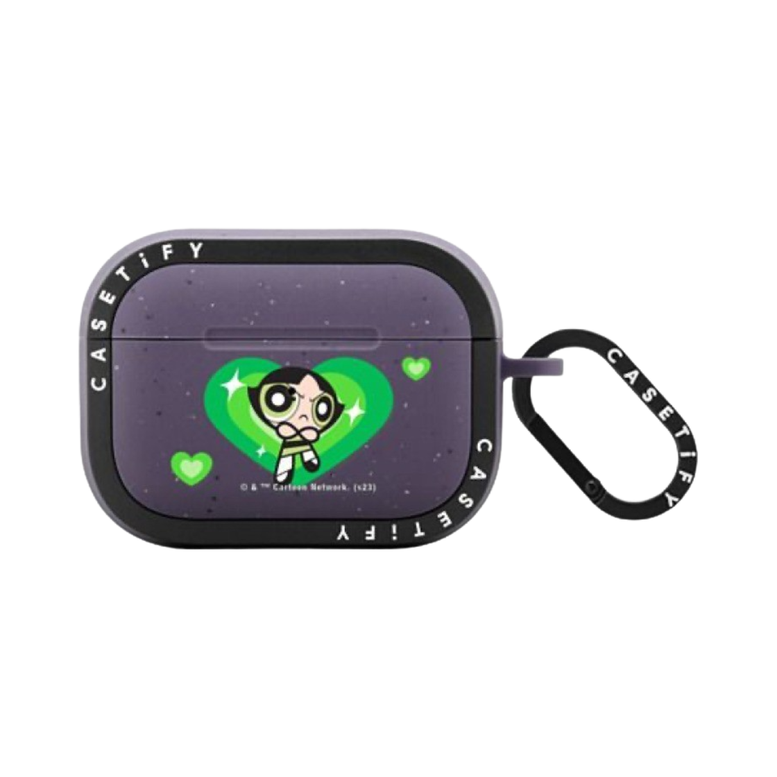 케이스티파이 x 파워퍼프걸 버터컵 에어팟 프로 울트라 임팩트 케이스 매트 딥 퍼플(Casetify x The Powerpuff Girls Buttercup AirPods Pro Ultra Impact Case Matte Deep Purple) - 1