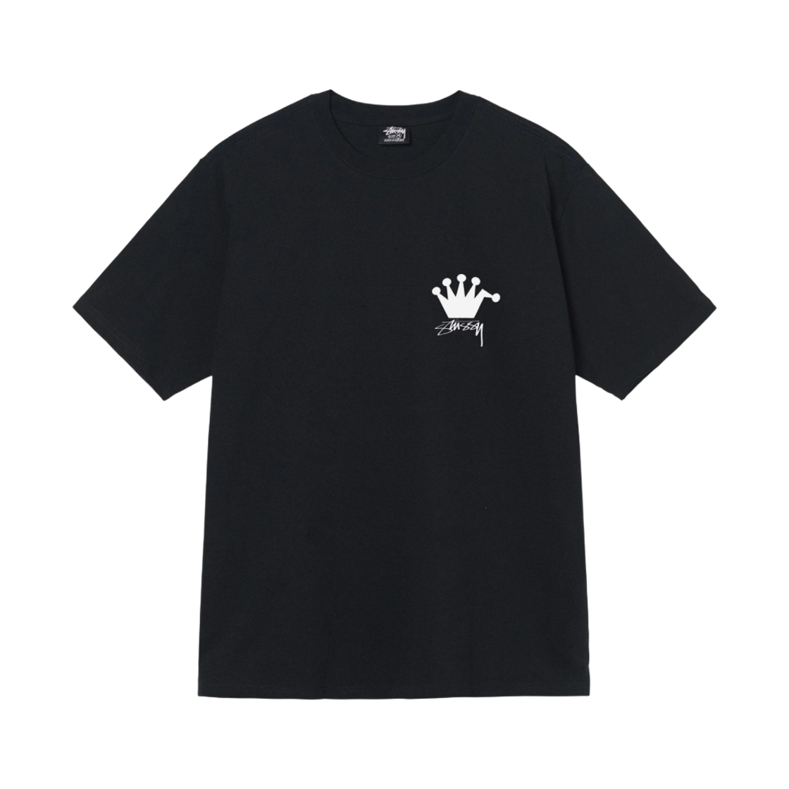 스투시 Lb 크라운 티셔츠 블랙(Stussy Lb Crown T-Shirt Black) - 2