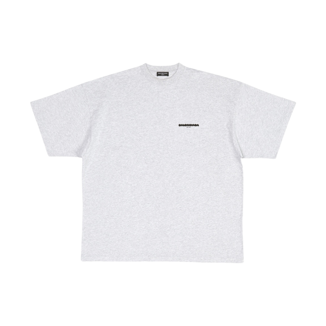 발렌시아가 스트라이크 1917 오버사이즈 티셔츠 그레이(Balenciaga Strike 1917 Oversized T-Shirt Grey) - 1