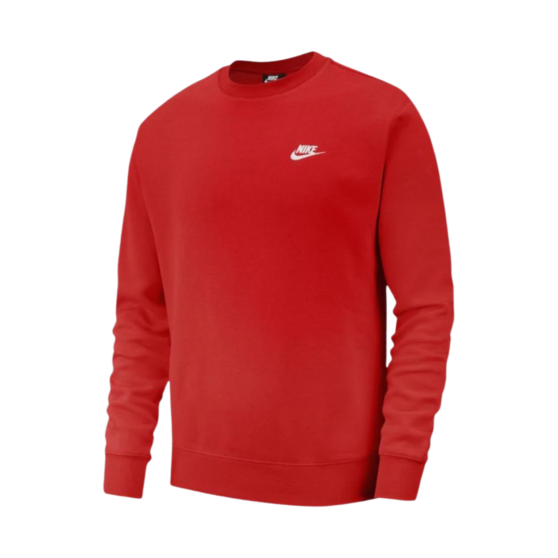 나이키 NSW 클럽 프렌치 테리 크루 스웨트셔츠 유니버시티 레드 - US/EU(Nike NSW Club French Terry Crew Sweatshirt University Red - US/EU) - 1