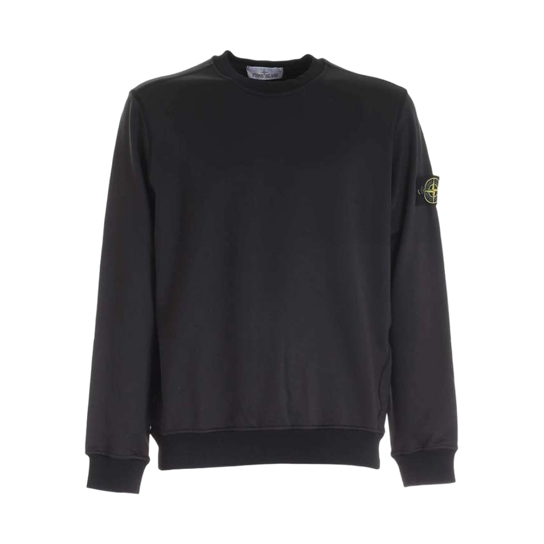 스톤 아일랜드 63547 코튼 나일론 플리스 스웨트셔츠 블랙 - 21FW(Stone Island 63547 Cotton Nylon Fleece Sweatshirt Black - 21FW) - 1