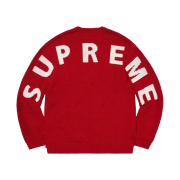 Supreme Back Logo Sweater Red - 20SS