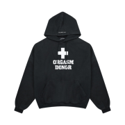 Project G/R Orgasm Donor Hoodie Washed Black