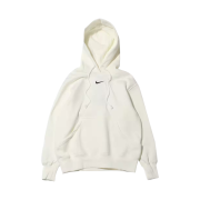 (W) Nike NSW Phoenix Fleece Oversized Pullover Hoodie Sail - Asia