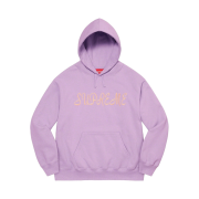 Supreme Script Hooded Sweatshirt Violet - 23SS