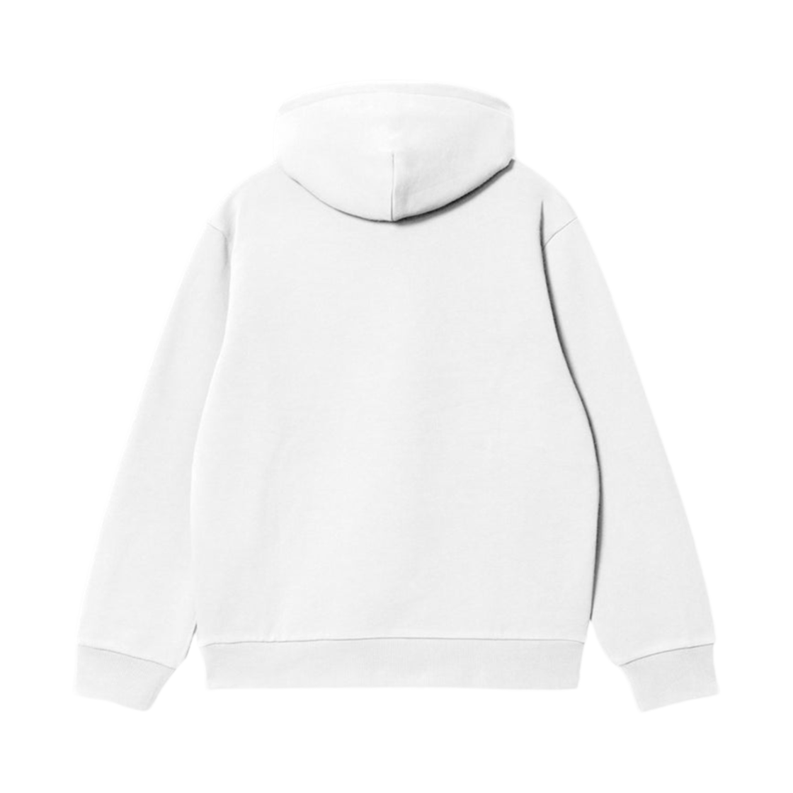 칼하트 WIP 후드 칼하트 스웨트셔츠 화이트 블랙(Carhartt WIP Hooded Carhartt Sweatshirt White Black) - 2
