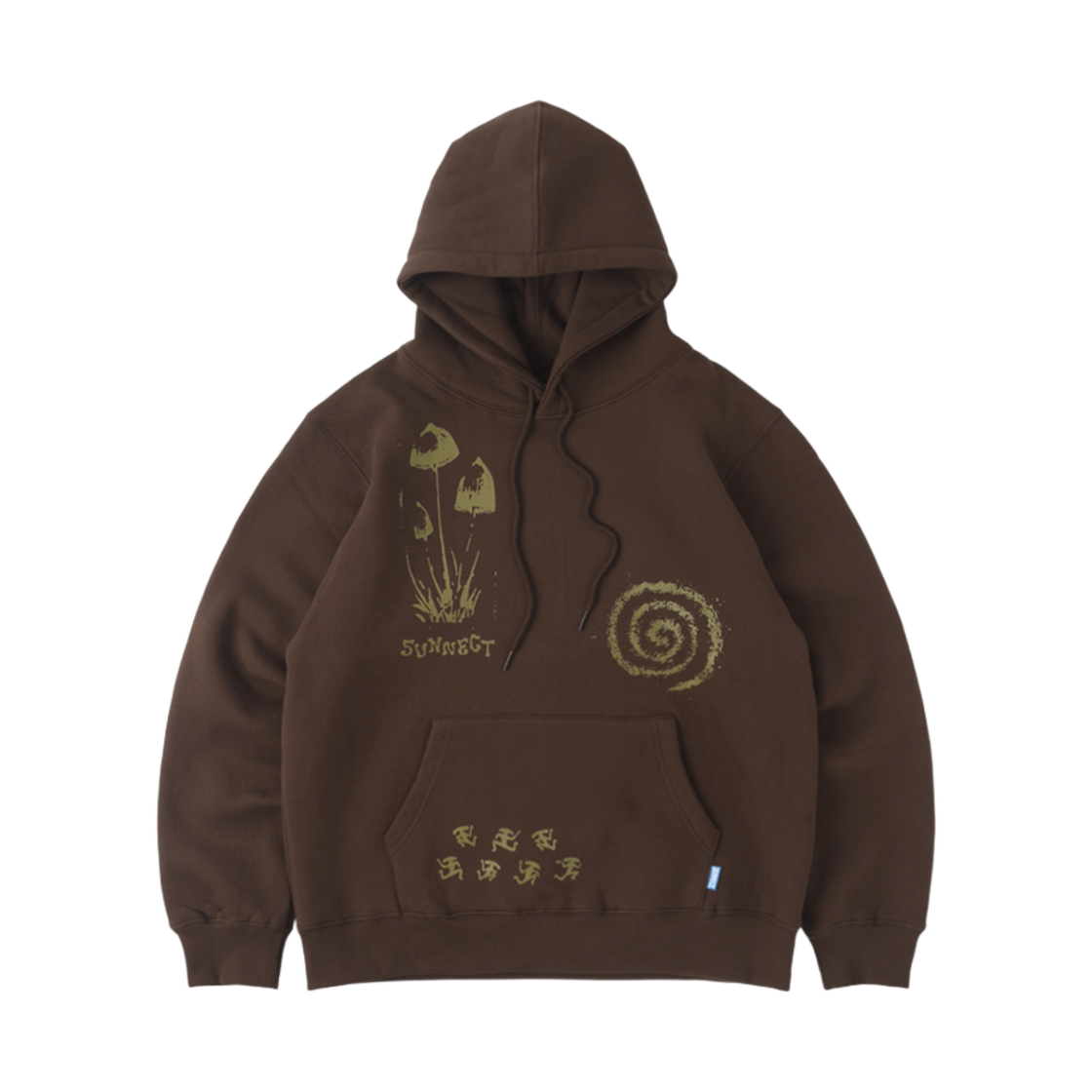 써넥트 P.P.P. 후드 브라운(SUNNECT P.P.P. Hoodie Brown)