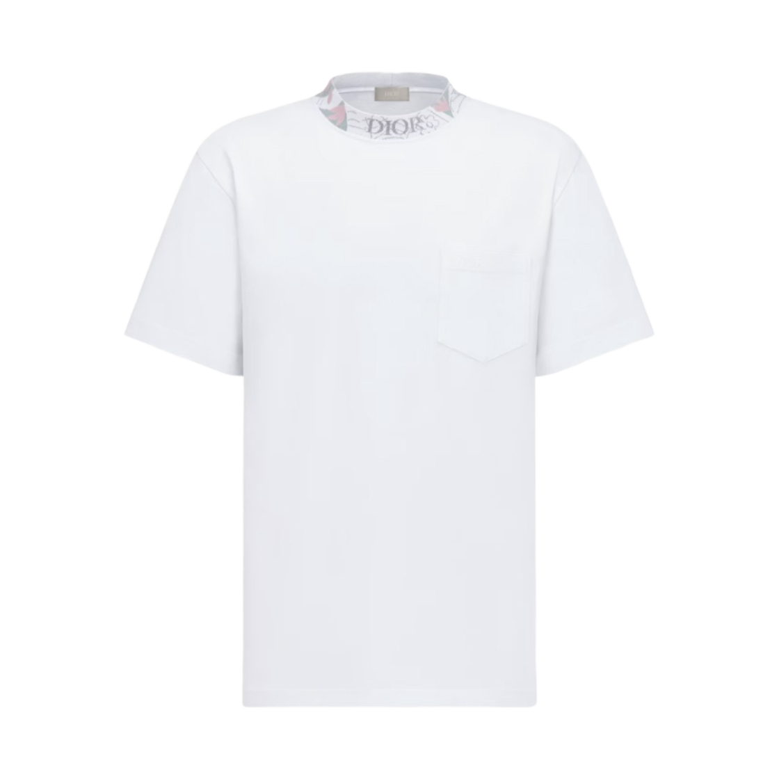 디올 앤드 던컨 그랜트 앤 찰스턴 릴렉스드 핏 코튼 저지 티셔츠 화이트(Dior and Duncan Grant and Charleston Relaxed Fit Cotton Jersey T-Shirt White) - 1