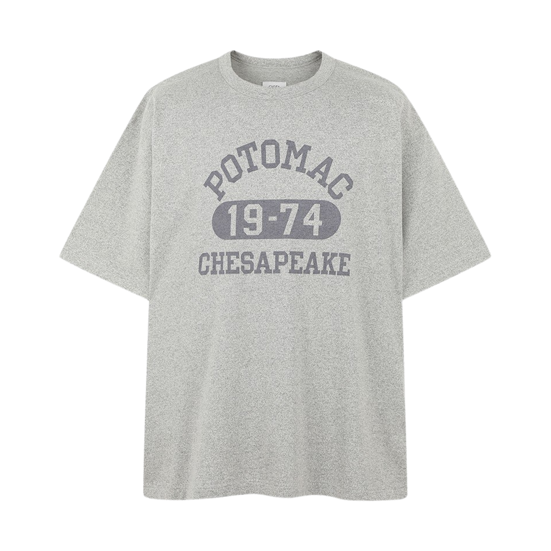 시오타 멜란지 티셔츠 그레이(Ciota Melange T-Shirts Gray)