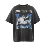 Saint Mxxxxxx x Ghost In The Shell S/S T-Shirt Black - 24AW