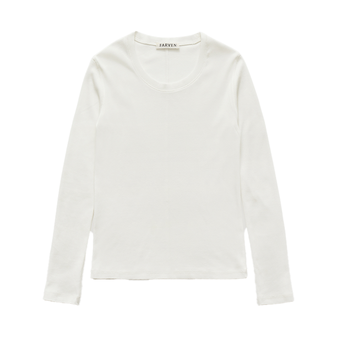 파르벵 카일 유넥 긴팔 아이보리(FARVEN Kail U-Neck Long Sleevee Ivory)