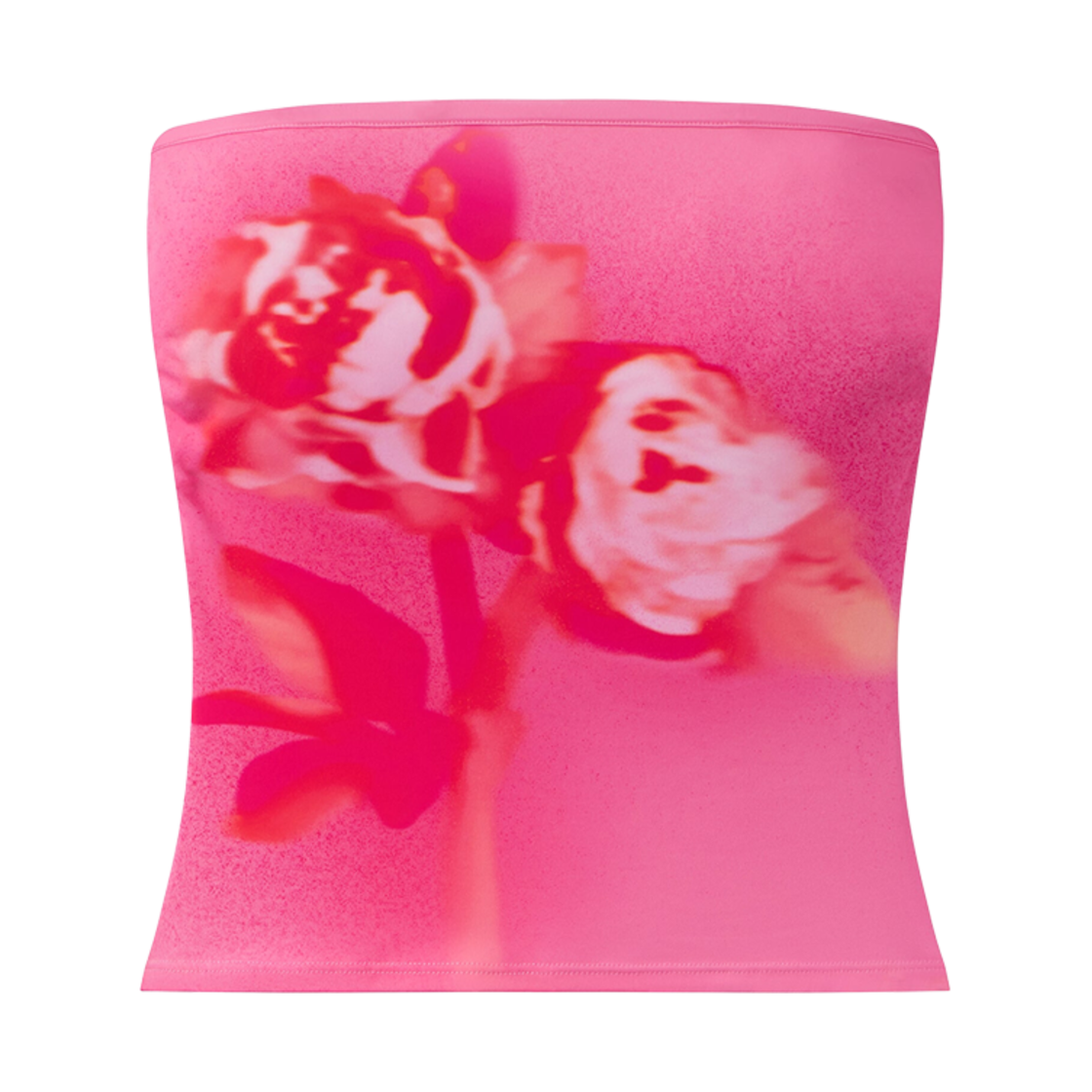 - (W) Khy x Ioannes Smooth Stretch Tube Top Pink Peony