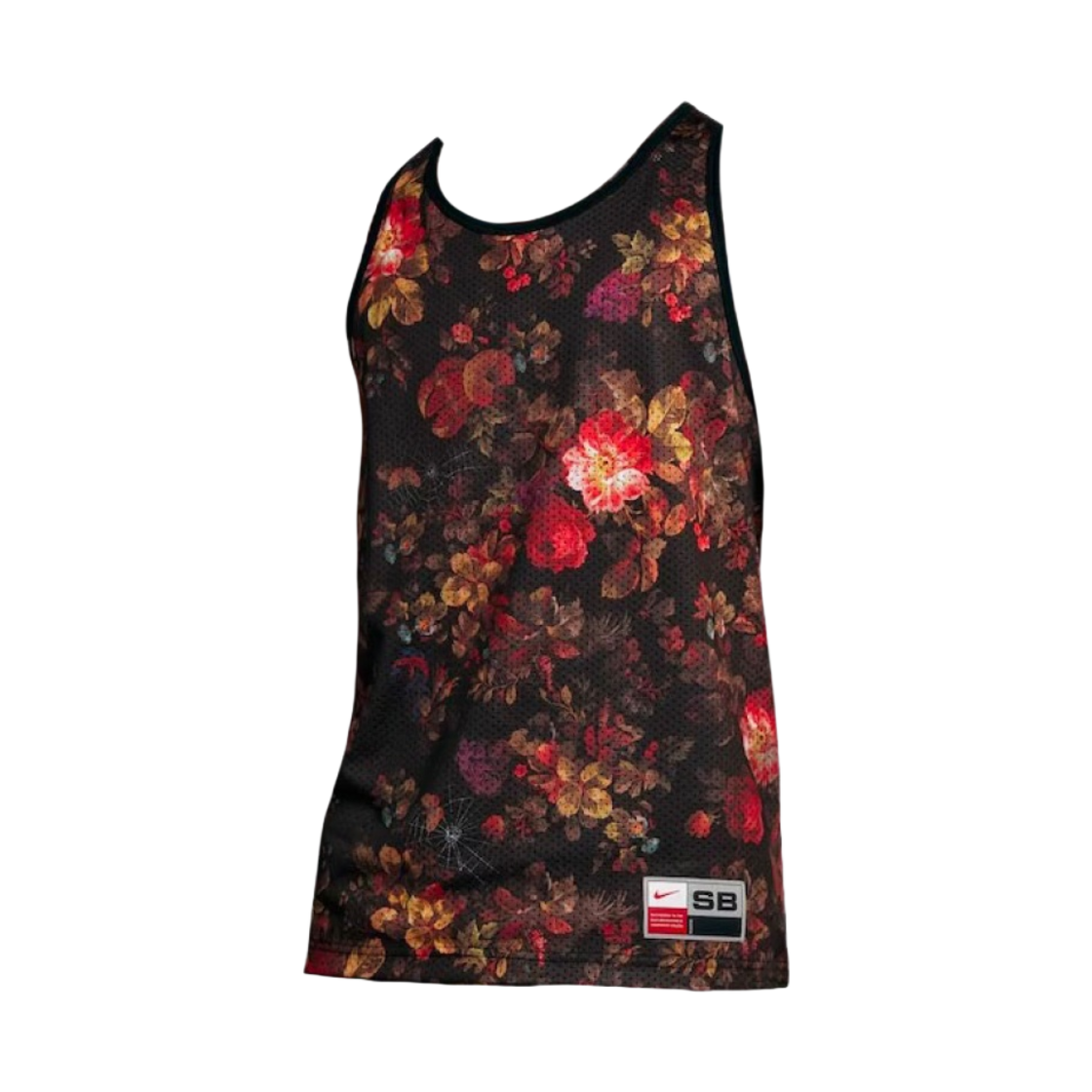 나이키 SB 드라이핏 리버시블 플로랄 메쉬 탱크탑 블랙(Nike SB Dri-Fit Reversible Floral Mesh Tank Top Black) - 1