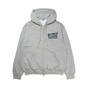 Honey Scoop House Honey Girl Zip up Hooded Sweatshirt Grey