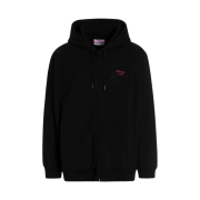 Martine Rose No Hang Ups Zip Up Hoodie Black