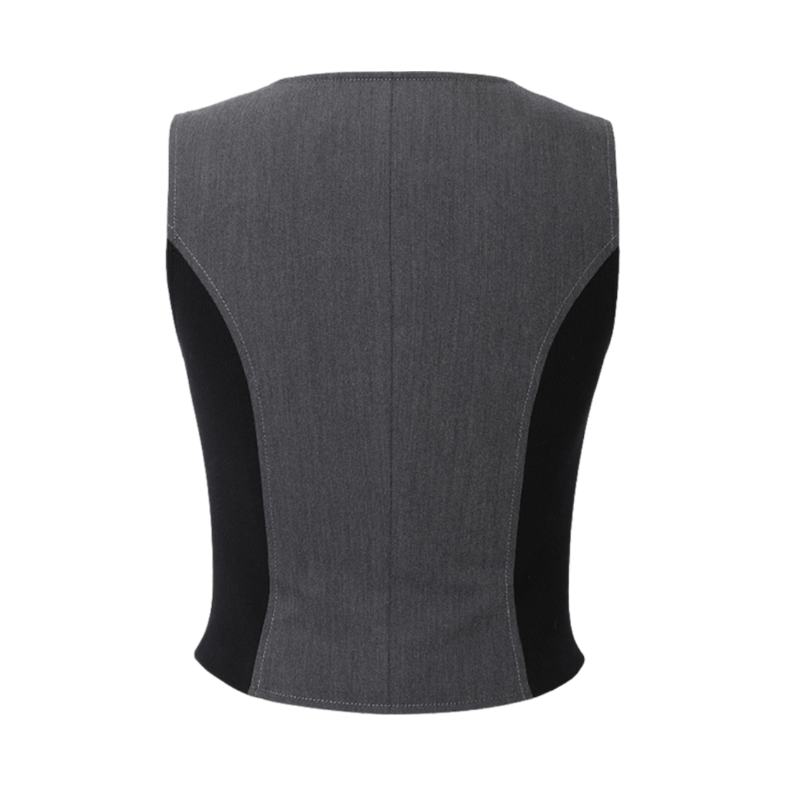 (W) 쓰리타임즈 케인 베스트 그레이((W) Threetimes Kane Vest Grey) - 2