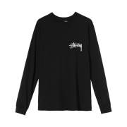 Stussy x Our Legacy Work Shop Pig. Dyed LS T-Shirt Black