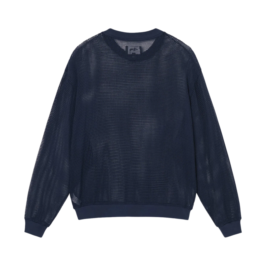 스투시 코튼 메쉬 롱슬리브 크루 네이비(Stussy Cotton Mesh LS Crew Navy) - 2