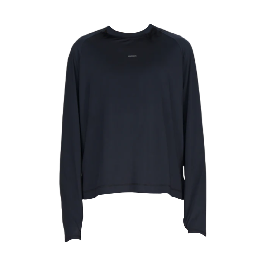 우나 샤이니 롱슬리브 티셔츠 블랙(Unna Shiny Long Sleeve T-Shirt Black)