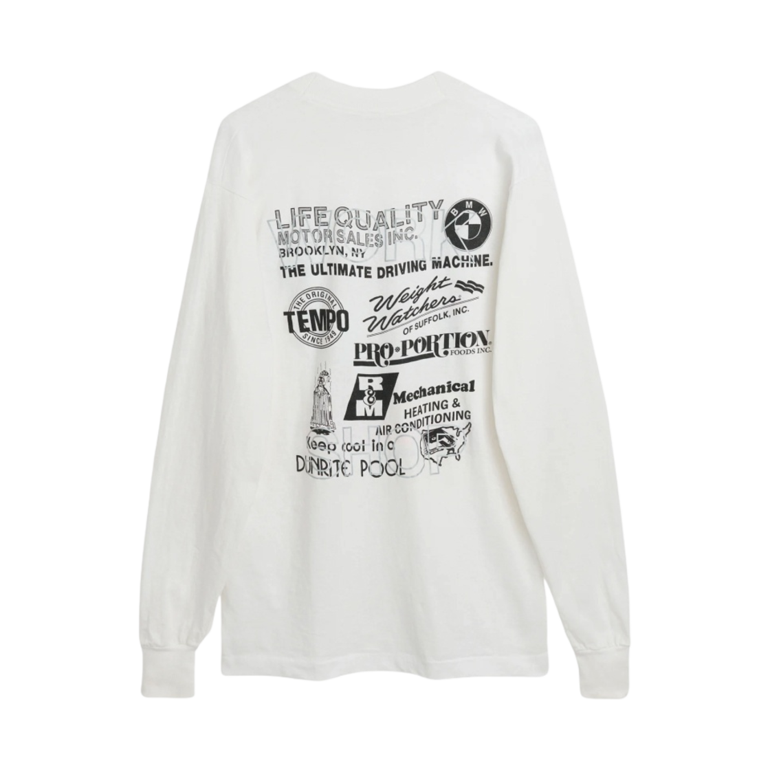 아워레가시 워크샵 리포제스드 마라톤 티셔츠 레이스 어게인스트 타임(Our Legacy Work Shop Repossessed Marathon T-Shirt Race Against Time) - 2